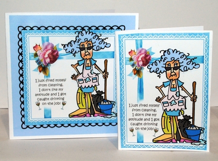 Stella fired from cleaning 7x7 & A5 mini kit by Kristina Norbat