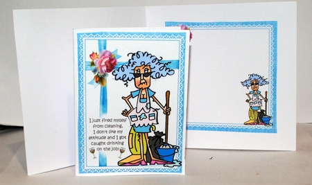 Stella fired from cleaning 7x7 & A5 mini kit by Kristina Norbat