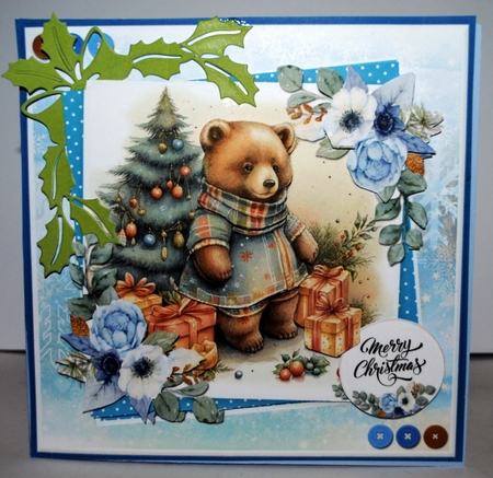Happy Christmas Bear by Kristina Norbat