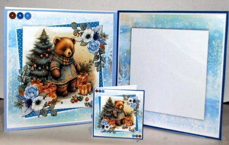 Happy Christmas Bear by Kristina Norbat