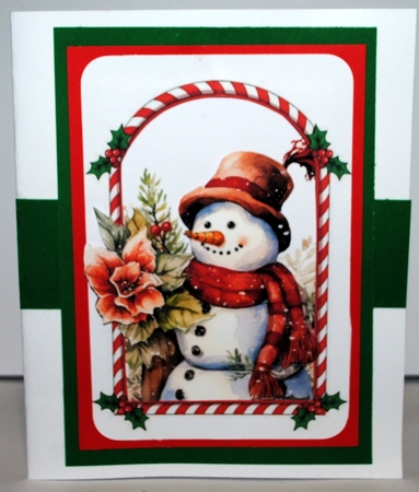 Romantic snowman 2 by Kristina Norbat