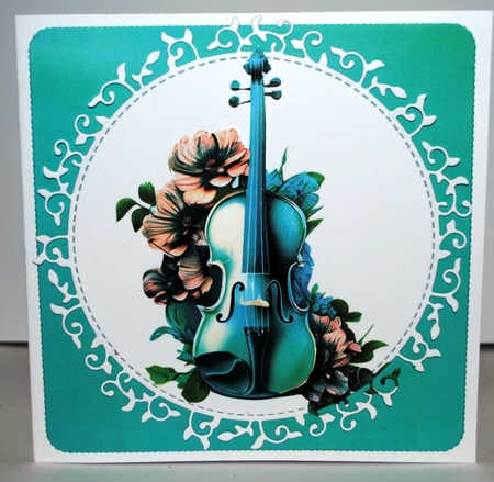 AI CU Flowerd Violin by Kristina Norbat