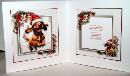 Dachshund Through The Snow! by Kristina Norbat