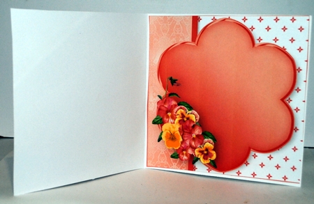 Bicycle with Flowers - Decoupage Card Mini Kit by Kristina Norbat