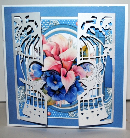 8x8 Mini Kit, Gorgeous Calla Lillys and Hydrangeas  by Kristina Norbat