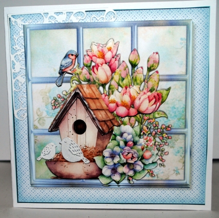 Happy Birdhouse Mini Kit by Kristina Norbat