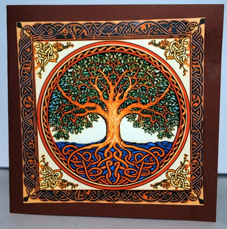Celtic Tree of Life 1 by Kristina Norbat