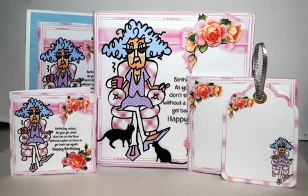 Stella has birthday advice A5 & 7x7 mini kit by Kristina Norbat