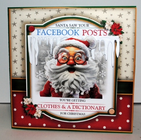 Santa Saw Your Facebook Post by Kristina Norbat
