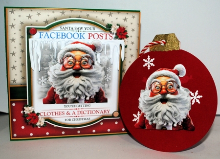 Santa Saw Your Facebook Post by Kristina Norbat