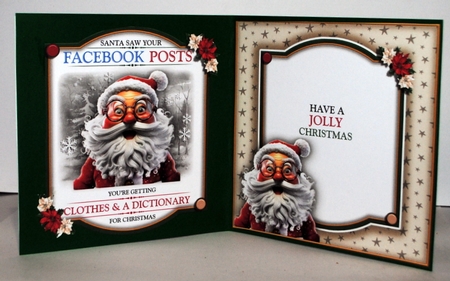Santa Saw Your Facebook Post by Kristina Norbat
