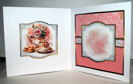 Teacups and flowers by Kristina Norbat