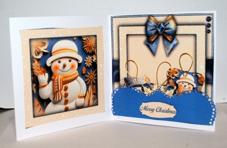 Red/Blue & Gold Christmas Bumper Kit     7X7 by Kristina Norbat
