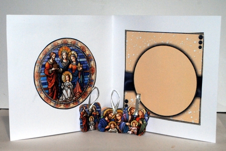 Holy Night Bauble Mini Kit    7X7 by Kristina Norbat
