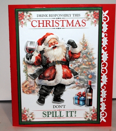 Drink Responsibly This Christmas by Kristina Norbat
