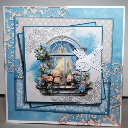 Rose Arched Window by Kristina Norbat