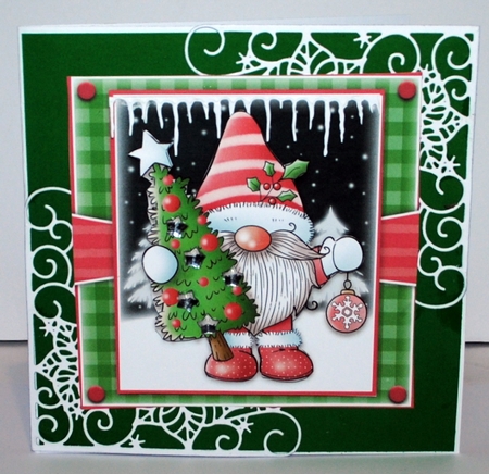 Gnome With Tree 2 Mini Kit by Kristina Norbat