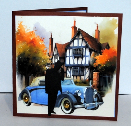 Just a car and a house by Kristina Norbat
