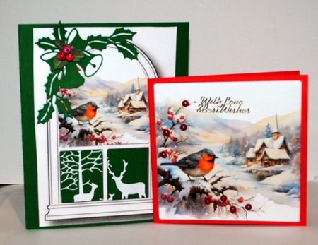 Beautiful winter birds 1 by Kristina Norbat
