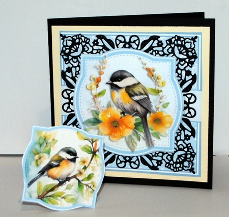 GREAT TIT BIRDS by Kristina Norbat