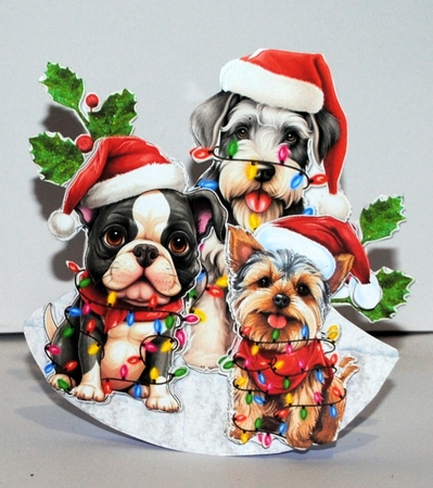 Cute Little Christmas 8 Rocker Card by Kristina Norbat