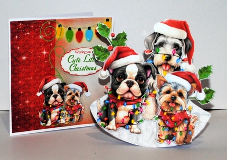 Cute Little Christmas 8 Rocker Card by Kristina Norbat