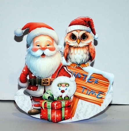 Cute Little Christmas 10 Rocker Card by Kristina Norbat