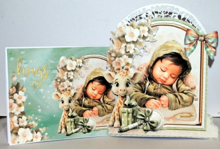 A Boy is a Joy 1 XL Shaped Card Kit by Kristina Norbat