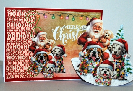 Cute Little Christmas 12 Rocker Card by Kristina Norbat