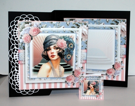 Beautiful Deco Lady  by Kristina Norbat