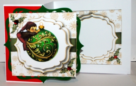 Vintage Christmas Bauble 2 Multi Topper Kit by Kristina Norbat