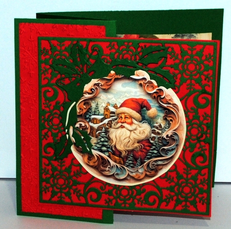 Mixed 3D Woodcut Christmas Multi Topper Kit by Kristina Norbat