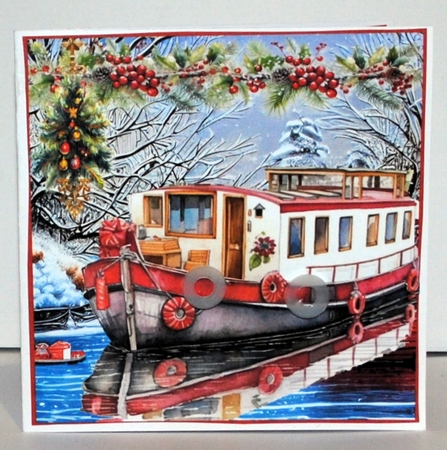Narrowboat Christmas by Kristina Norbat