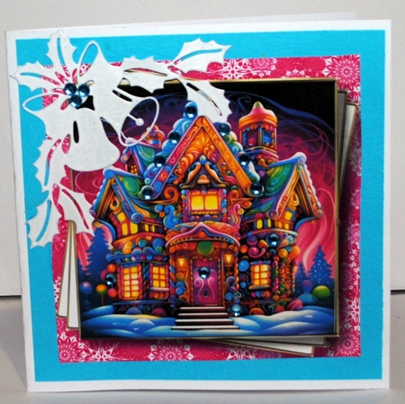 Neon Gingerbread House Multi Topper Kit by Kristina Norbat