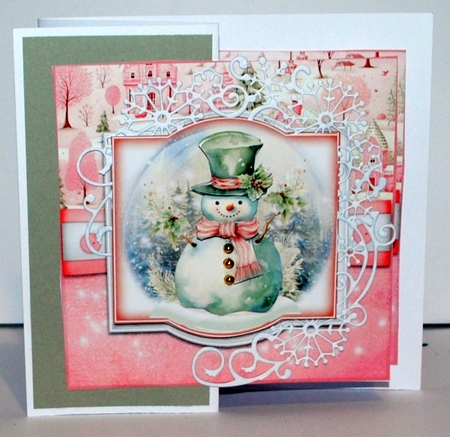 Cute Snowman Wishes by Kristina Norbat