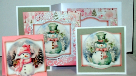 Cute Snowman Wishes by Kristina Norbat