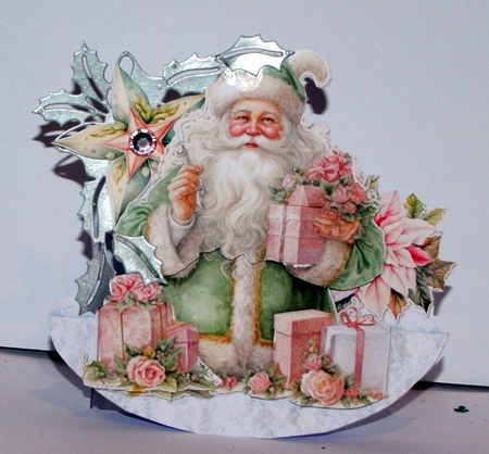 Heres to Christmas 1 Rocker Card by Kristina Norbat