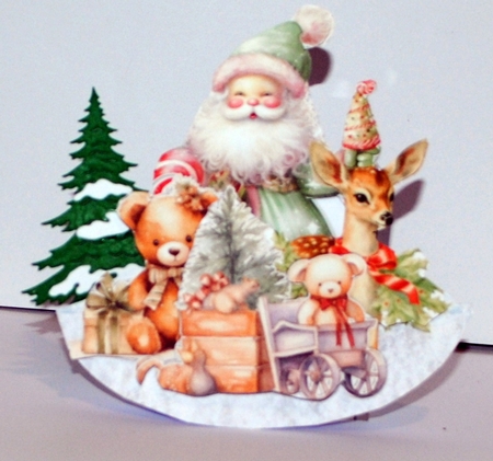Heres to Christmas 6 Rocker Card by Kristina Norbat