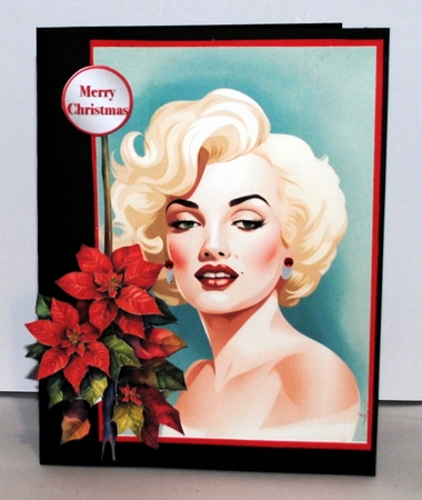 Marilyn A4 Print by Kristina Norbat
