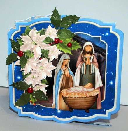 Holy Nativity - Shaped Card Mini Kit by Kristina Norbat