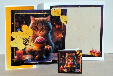 Happy Purrthday by Kristina Norbat