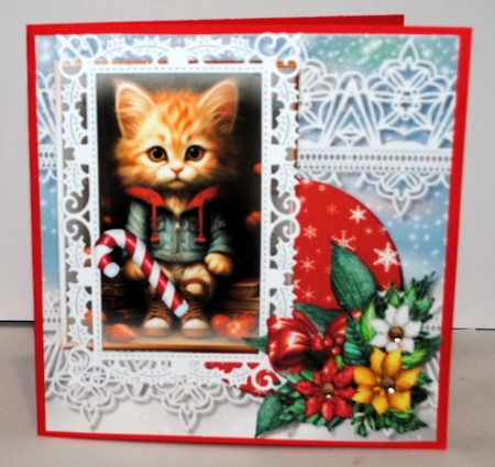 Christmas Kitten by Kristina Norbat