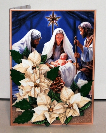 The First Christmas - 5 x 7 Card and Envelope Mini Kit by Kristina Norbat