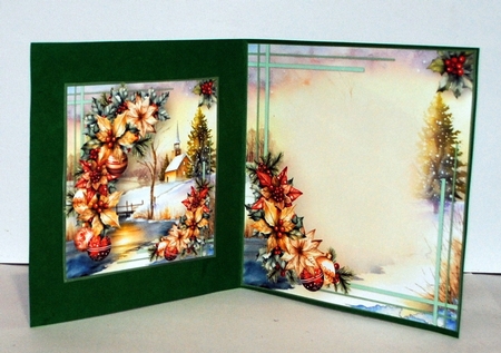 Winter Church - Decoupage Card Mini Kit by Kristina Norbat