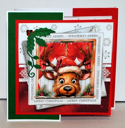Through The Window Reindeer by Kristina Norbat