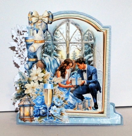 December Delights 25 XL Shaped Card Kit by Kristina Norbat