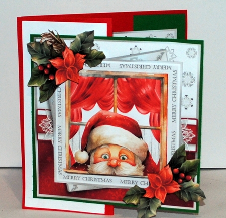 Through the window Santa by Kristina Norbat