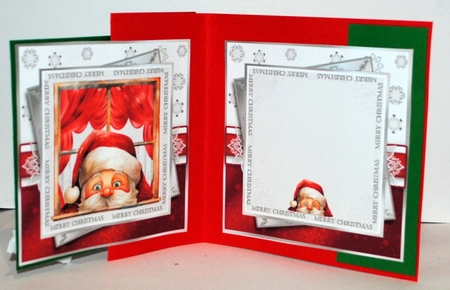 Through the window Santa by Kristina Norbat