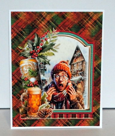 Blithe Yule 5 XL Shaped Card Kit by Kristina Norbat