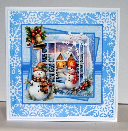 Snowman pals 7x7 by Kristina Norbat